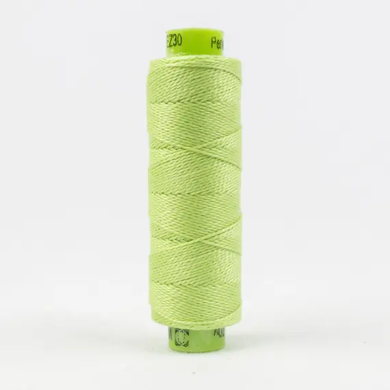 After Dinner Mint Perle Eleganza 100% Egyptian Cotton Sue Spargo by Wonderfil 3wt 5wt and 8wt