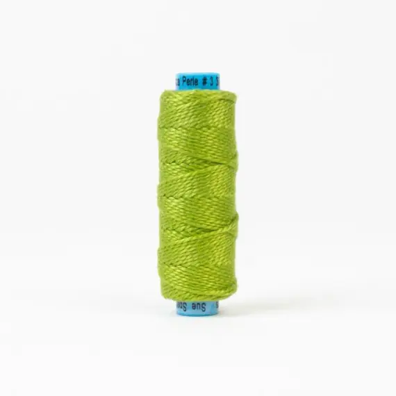 Tree Frog Perle Eleganza 100% Egyptian Cotton Sue Spargo by Wonderfil 3wt 5wt and 8wt