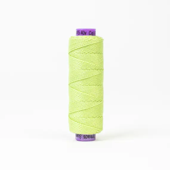 After Dinner Mint Perle Eleganza 100% Egyptian Cotton Sue Spargo by Wonderfil 3wt 5wt and 8wt