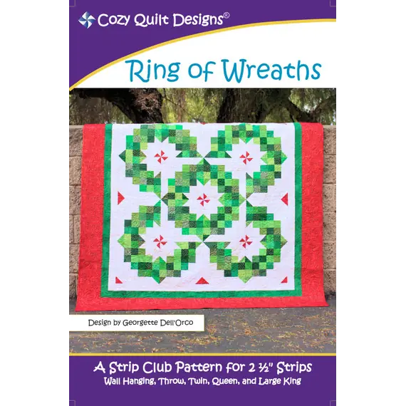 Ring of Wreaths Pattern by Cozy Quilt Designs