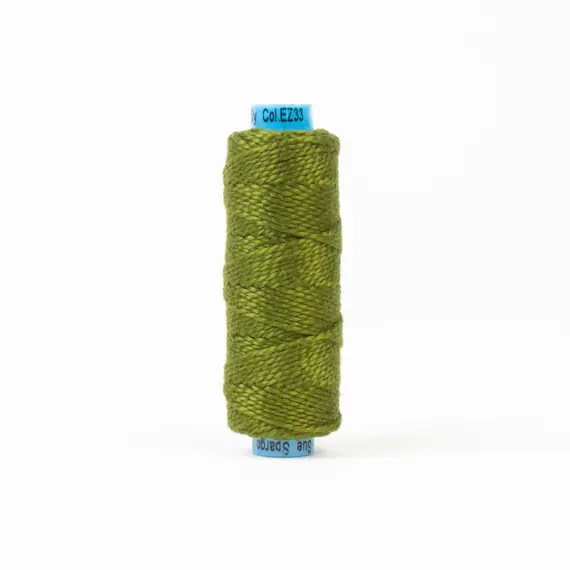 Lazy Lizard Perle Eleganza 100% Egyptian Cotton Sue Spargo by Wonderfil 3wt 5wt and 8wt