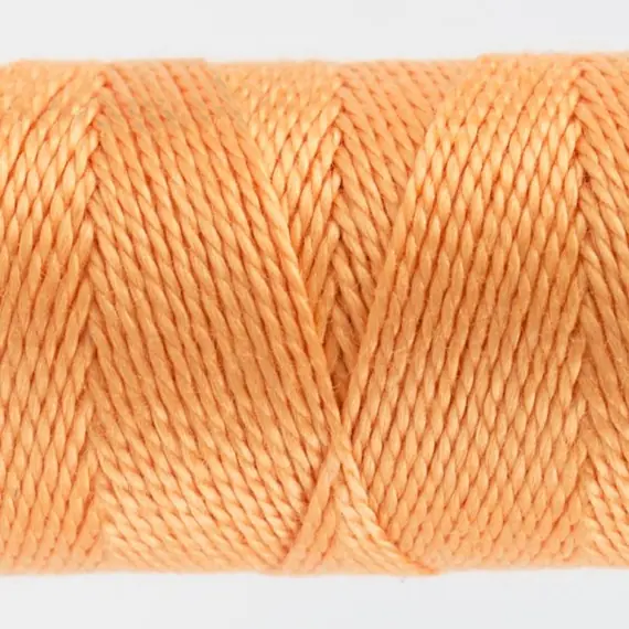Peach Puff Perle Eleganza 100% Egyptian Cotton Sue Spargo by Wonderfil 3wt 5wt and 8wt