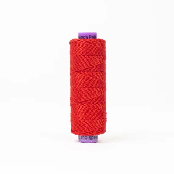 A Dozen Roses Perle Eleganza 100% Egyptian Cotton Sue Spargo by Wonderfil 3wt 5wt and 8wt