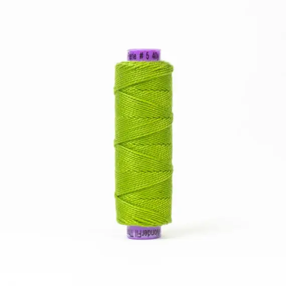 Tree Frog Perle Eleganza 100% Egyptian Cotton Sue Spargo by Wonderfil 3wt 5wt and 8wt