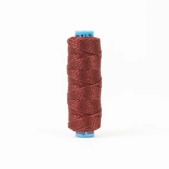 Raked Leaves Perle Eleganza 100% Egyptian Cotton Sue Spargo by Wonderfil 3wt 5wt and 8wt