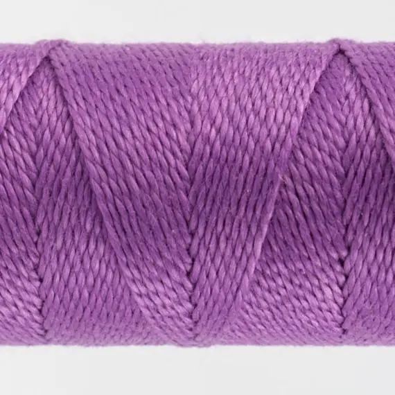 African Violet Perle Eleganza 100% Egyptian Cotton Sue Spargo by Wonderfil 3wt 5wt and 8wt