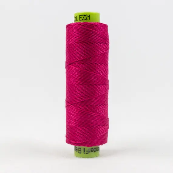 Lets Pink Perle Eleganza 100% Egyptian Cotton Sue Spargo by Wonderfil 3wt 5wt and 8wt