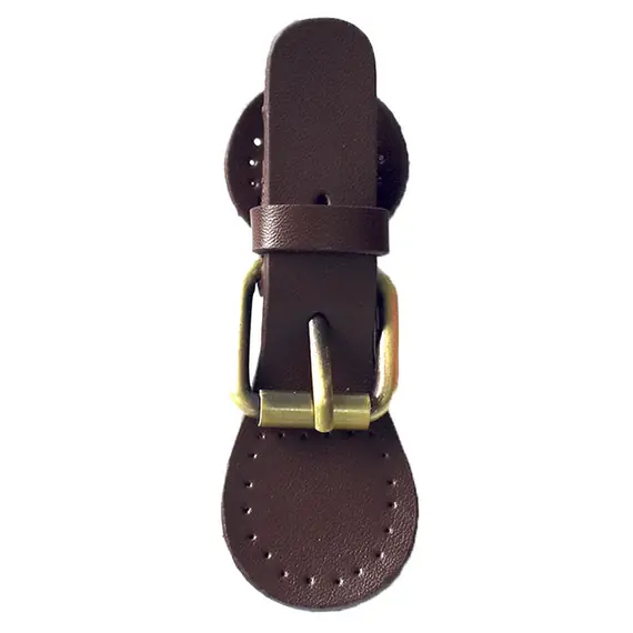 Genuine Leather 2 Piece Magnetic Bag Clasp Multiple Colours Available