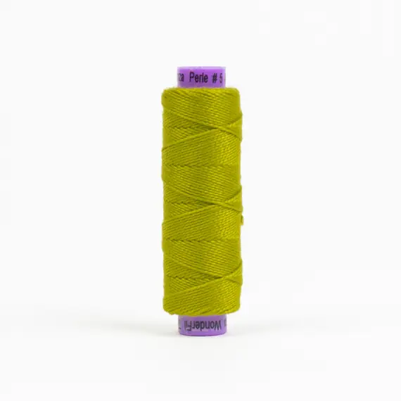 Call A Treuse Perle Eleganza 100% Egyptian Cotton Sue Spargo by Wonderfil 3wt 5wt and 8wt