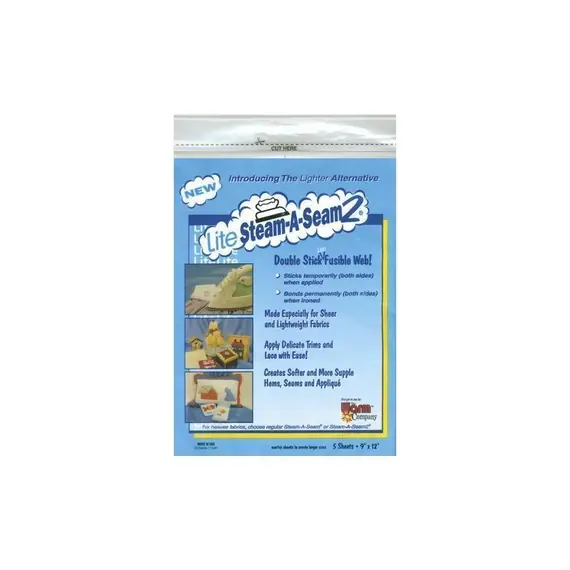 Lite Steam A Seam 2 Double Stick 9 inch x 12 inch