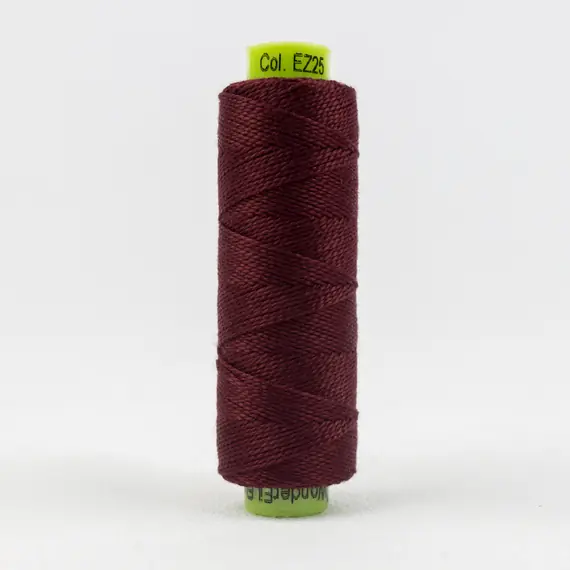 Signature Wine Perle Eleganza 100% Egyptian Cotton Sue Spargo by Wonderfil 3wt 5wt and 8wt