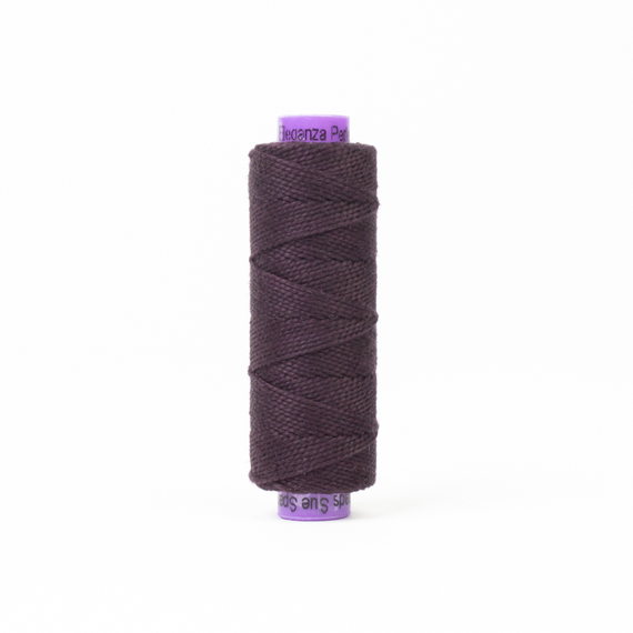 Black Berry Perle Eleganza 100% Egyptian Cotton Sue Spargo by Wonderfil 3wt 5wt and 8 wt