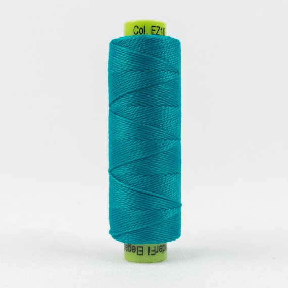 Paradise Blue Perle Eleganza 100% Egyptian Cotton Sue Spargo by Wonderfil 3wt 5wt and 8wt