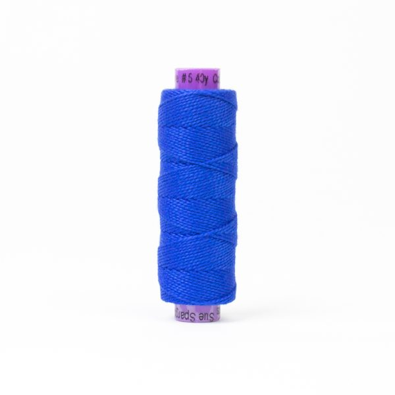 Hyper Blue Perle Eleganza 100% Egyptian Cotton Sue Spargo by Wonderfil 3wt 5wt and 8wt