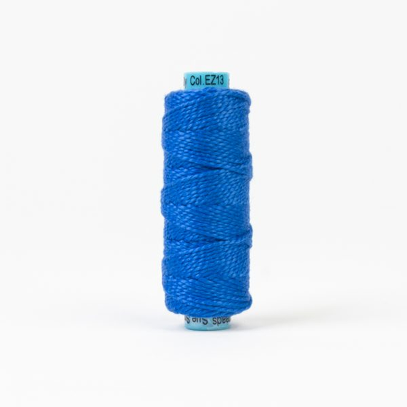 Hyper Blue Perle Eleganza 100% Egyptian Cotton Sue Spargo by Wonderfil 3wt 5wt and 8wt