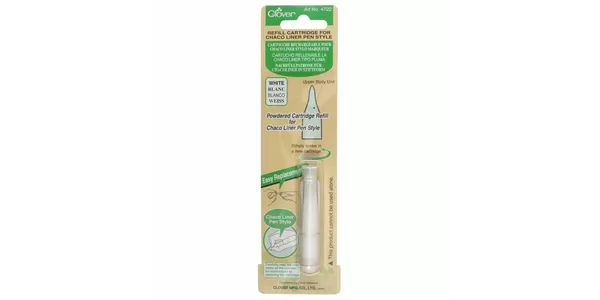 Chaco Liner Pen WHITE REFILL ONLY by Clover SEE VIDEO