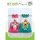 Hey Santa Applique Santa Bags Pattern by Claire Turpin