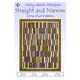Straight And Narrow Pattern by Cozy Quilt Designs - Image of Pattern Cover