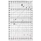 Creative Grids Non Slip Quilt Ruler 12.5" x 18.5" CGR1218 SEE VIDEO