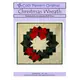 Christmas Wreath Pattern by Cozy Quilt Designs