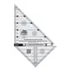 Creative Grids 45 degree and 90 degree Multi-Size Triangle Ruler #CGRMS4590