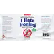 I Hate Ironing by Mary Ellen Label