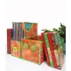 Fused and Folded Box Pattern AT241 by Aunties Two - Images of completed boxes