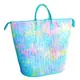 Happy Hauler Bag Pattern AT640 by Aunties Two - Completed bag Featuring  pastel tonings