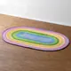 Fabric Tube Maker - Completed Rug