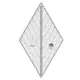 Creative Grids 60 Degree Diamond Ruler  CGR60DIA - SEE VIDEO