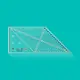 Creative Grids 45 Degree Diamond Dimensions Quilt Ruler CGREU2 - SEE VIDEO
