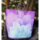 Happy Hauler Bag Pattern AT640 by Aunties Two - Completed bag featuring a dream big panel