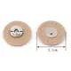Genuine Leather Round Magnetic Clasps x 1 Set