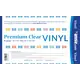 By Annie Premium Clear Vinyl 16 x 54 Inches 16 Gauge - Product Information