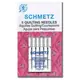 Schmetz 75/11 QUILTING Sewing Machine Needle - Packet of 5 Needles - Needles Sized 75/11 are for Light Weight fabric like cotton voille, silk, synthetics, spandex and lycra
