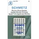 Schmetz 90/14 Microtex Sewing Machine Needle - 5 needle packet - Needles Sized 90/14 are for Medium Weight Fabrics like Quilting Fabrics, Cotton, Velvet, Fine Corduroy, Linen, Muslin, light wool