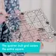 Creative Grids Perfect 5 Ruler - Image depicting 1/4 Inch grids cover the entire ruler