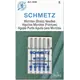 Schmetz Mixed Sizes Microtex Sewing Machine Needle - 5 Needle Packet : _ 2 x 60/8,  2 x 70/10 and 1 x 80/12