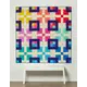 Big Blocks Quilt Pattern by Tied With A Ribbon - Image of Completed Quilt