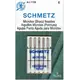 Schmetz 70/10 Microtex Sewing Machine Needle - 5 needle packet - Needles Sized 70/10 are for Very Fine Fabric Weights like Fine Silk, Chiffon, Organza, Voile and Fine Lace.