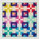 Big Blocks Quilt Pattern by Tied With A Ribbon - Image of Completed Quilt