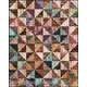 Split Log Cabin Quilt Pattern by Judy Niemeyer