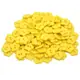 Yellow Flower Shaped Plastic Button