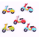 Scooter Buttons x 6