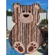 Bear Floor Jelly Roll Rug Pattern