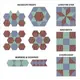 One Inch Mixed Set Patchwork Template Matilda's Own