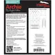 Archie Creative Grids Non-Slip Free Motion Quilting Tool / Ruler SEE VIDEO