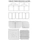 Shorty Creative Grids Non-Slip Free Motion Quilting Tool / Ruler SEE VIDEO