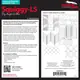 Squiggy Low Shank Creative Grids Non-Slip Free Motion Quilting Tool / Ruler