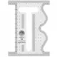 Sid Creative Grids Non-Slip Free Motion Quilting Tool / Ruler SEE VIDEO